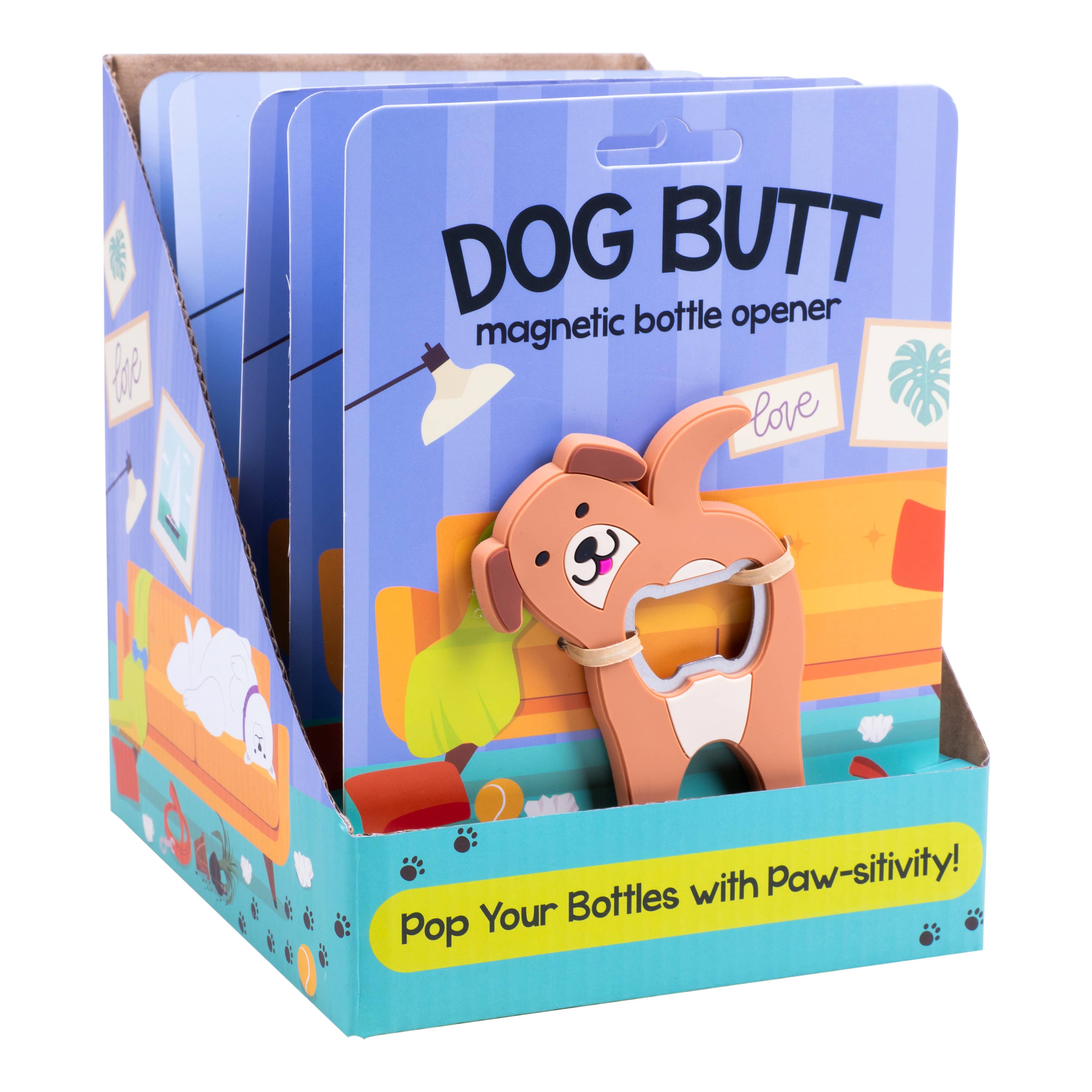 Dog Butt Bottle Opener – Funny Gift for Dog Lovers & Bars