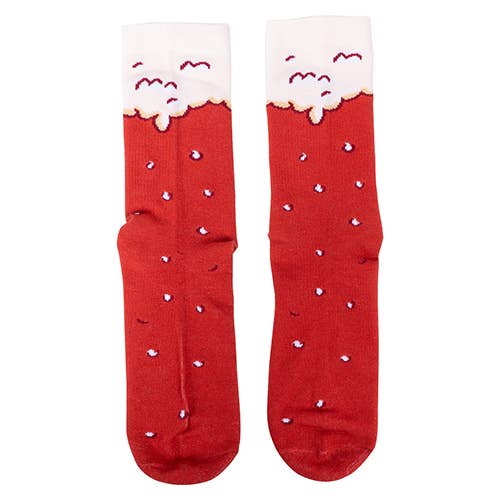 Craft Beer Glass and Socks Gift Set