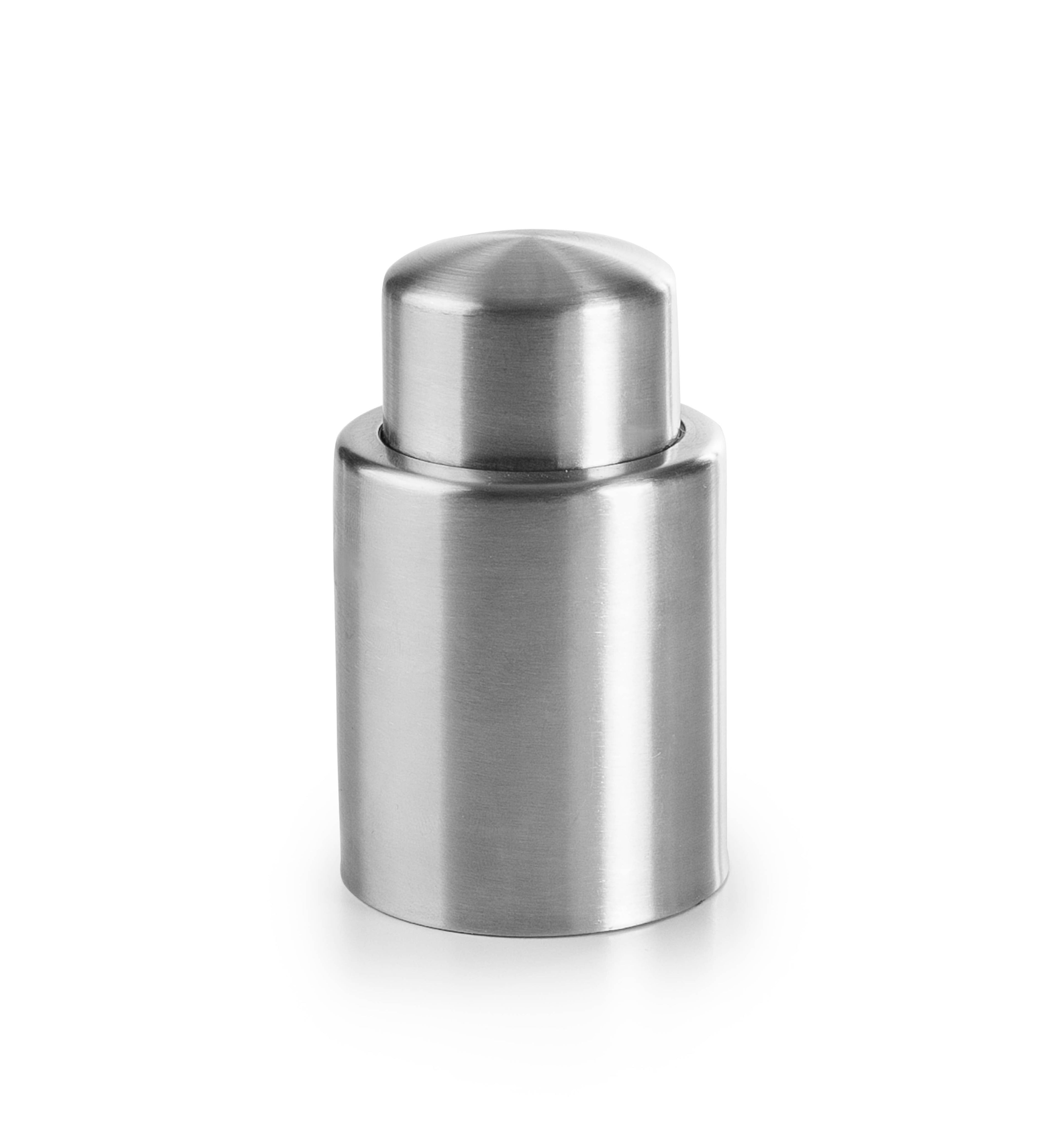 Wine stopper with vacuum pump