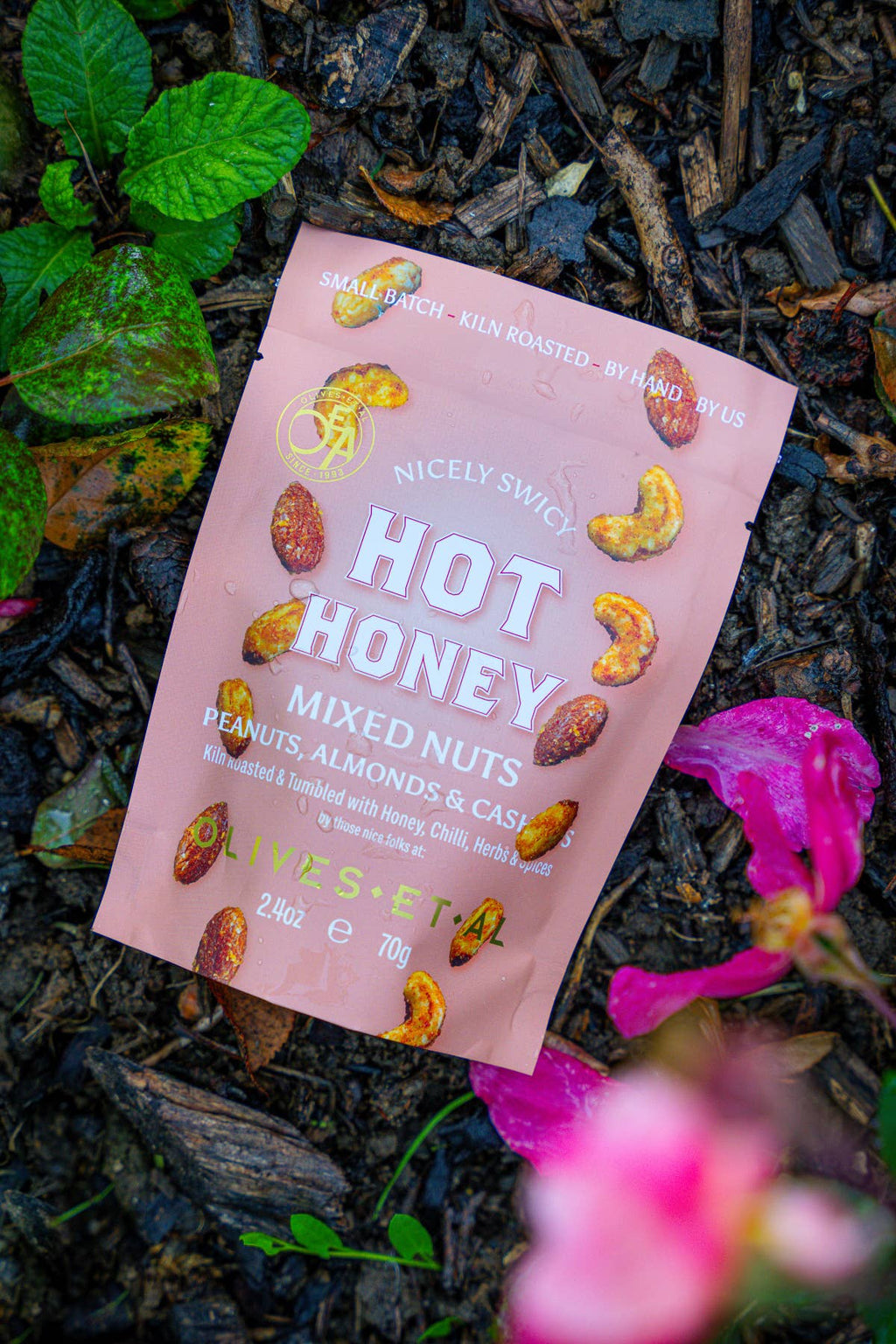 Hot Honey Mixed Kiln Roasted Nuts in Pouch