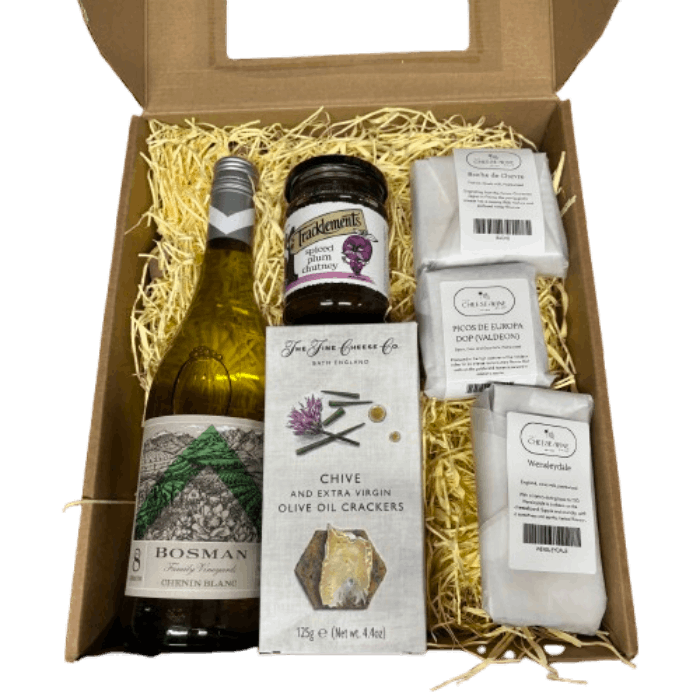 1 Bottle & 3 Cheese Hamper - Image 2